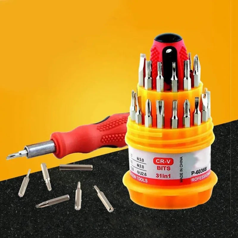 31 in 1 Universal Magnetic Screwdriver Tool Kit