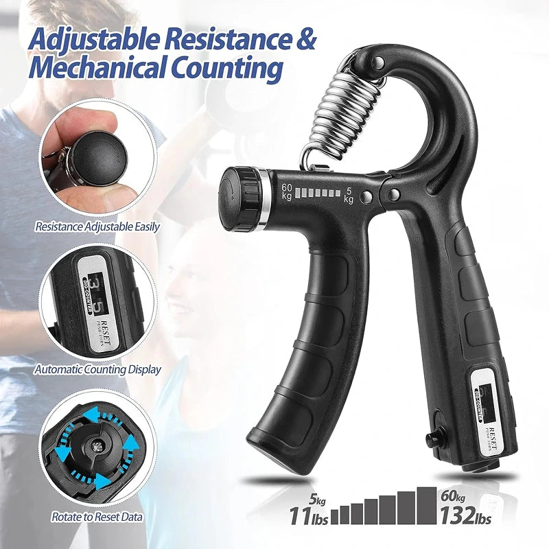 Automatic counter hand gripper