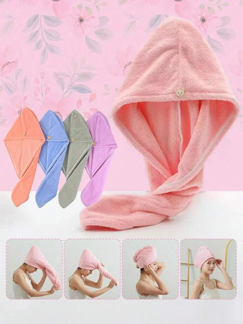 Magic Suction Cap Towel