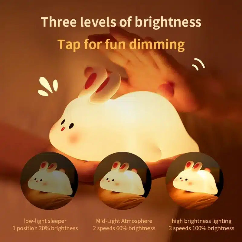 Silicone Rabbit Lamp
