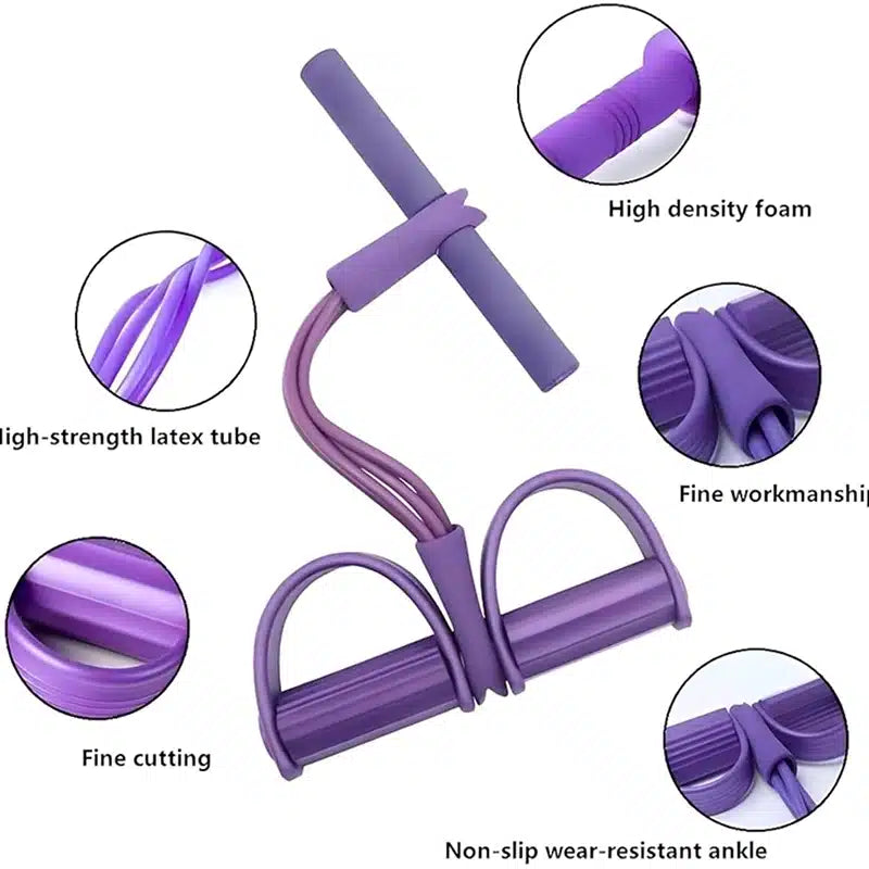 Rubber Pull Tummy Trimmer Waist Trimmer
