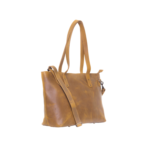 Leather Tote Bag - Laptop Edition