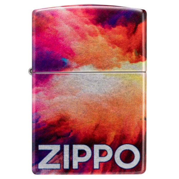 TIE DYE ZIPPO DESIGN