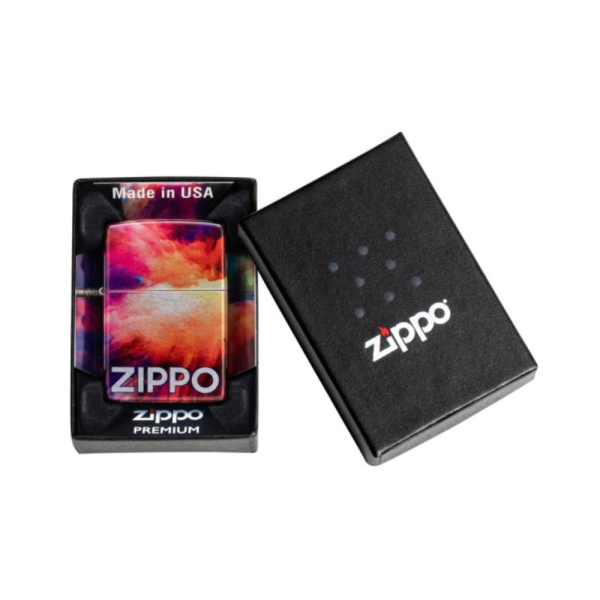 TIE DYE ZIPPO DESIGN