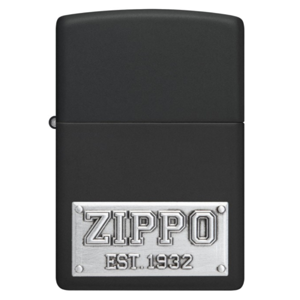 ZIPPO LICENSED PLATE EMBL