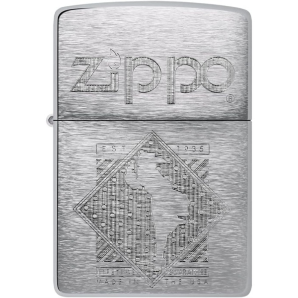 REG BR/CHR ZIPPO WINDY