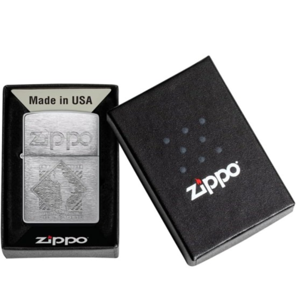 REG BR/CHR ZIPPO WINDY