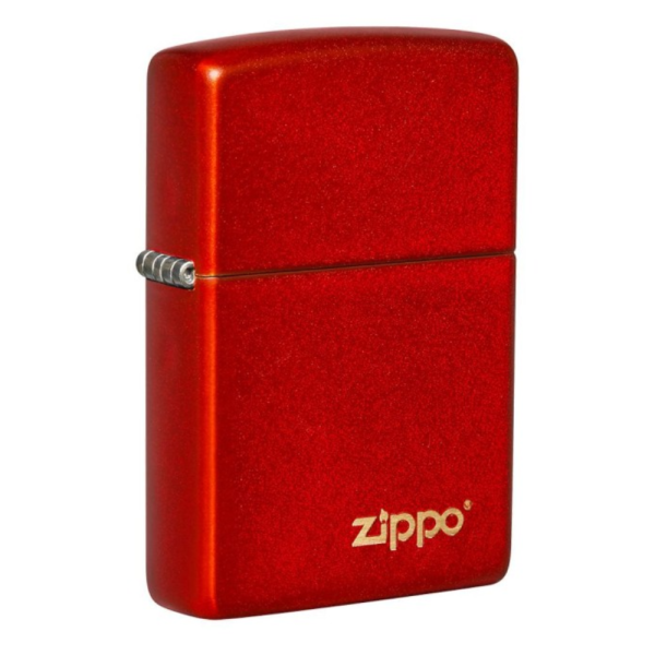 METALLIC RED ZIPPO L