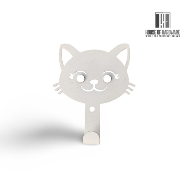 Coat Hook Cat Face
