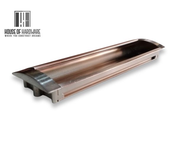 Sliding Handle D-Shape SS Finish