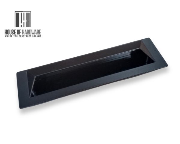 Sliding Cut Handles Black-- Zinc