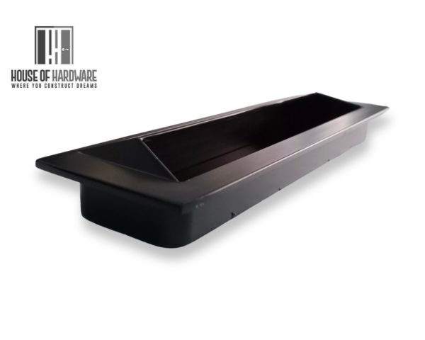 Sliding Cut Handles Black-- Zinc