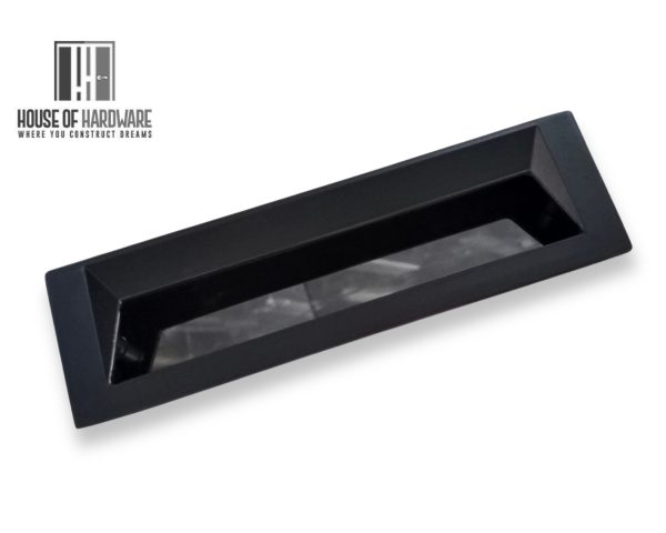 Sliding Cut Handles Black-- Zinc