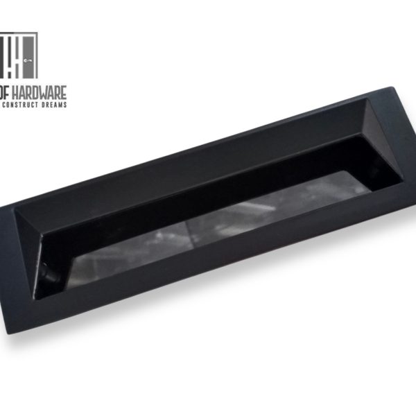 Sliding Cut Handles Black-- Zinc