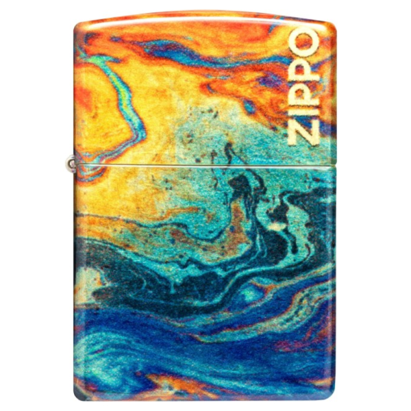 COLORFUL ZIPPO DESIGN