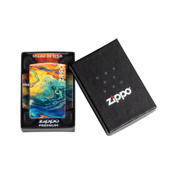COLORFUL ZIPPO DESIGN
