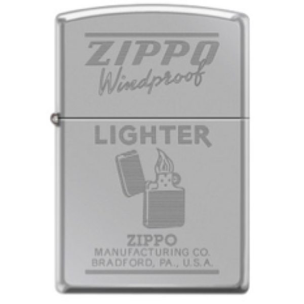 REG HI POL CHROMEZIPPO