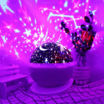 Star Rotating Projector Lamp