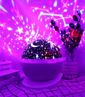 Star Rotating Projector Lamp