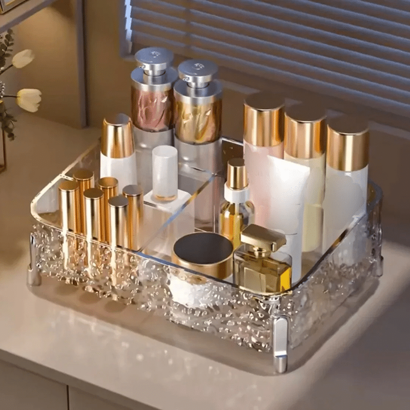 Acrylic Desktop Makeup Organizer