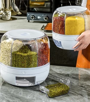 5Kg Revolving 6in1 Cereal Dispenser