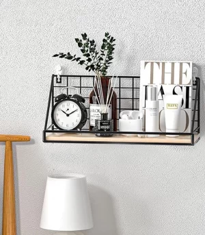 Checks & Boxes Wall Shelf