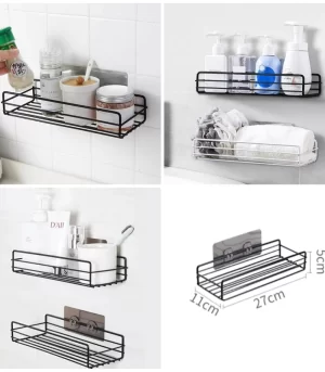 Self-adhesive Wall-Mounted Iron Shelf